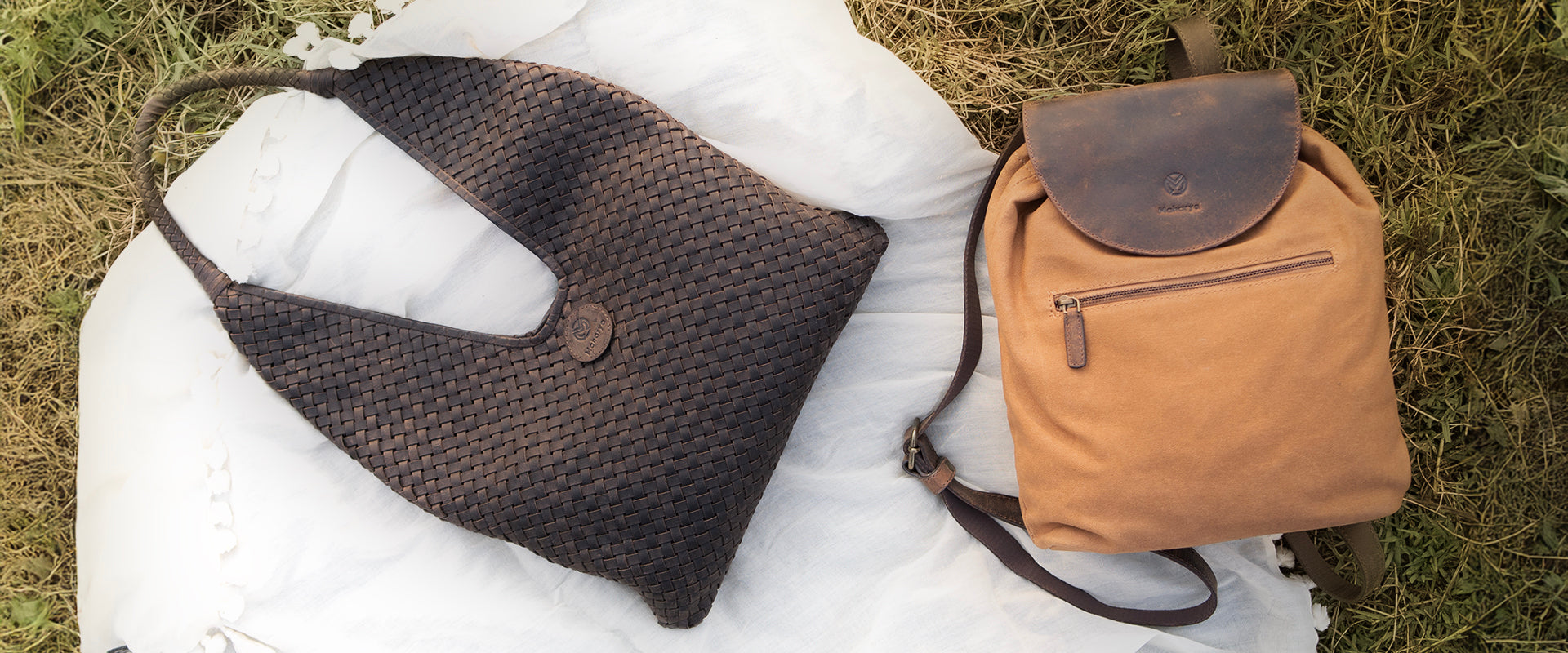 Handcrafted leather wallets by Maharya with timeless design