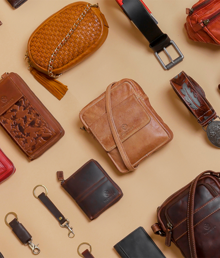 Luxury handbags from Maharya made with premium leather